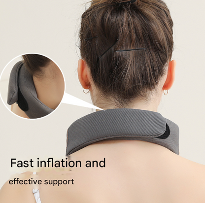 APP Intelligent Voice Grey Multi-Mode Cervical Traction Neck Massager with Heat Therapy V888-ELOSUNG28540