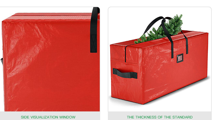 Green 165*38*76CM Durable Dustproof Christmas Tree Storage Bag V888-ELOSUNG28541