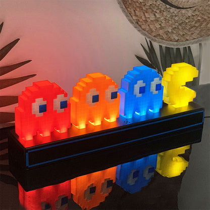 Cute Pac-Man Night Light Set with 3-Level Dimming V888-ELOSUNG28548