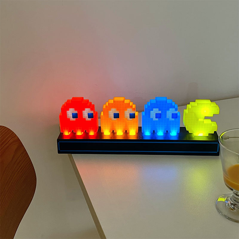 Cute Pac-Man Night Light Set with 3-Level Dimming V888-ELOSUNG28548