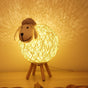 Nordic-Style Sheep Night Light - Warm Romantic Bedroom Lamp V888-ELOSUNG28549