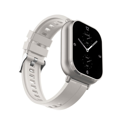 Silver 2-in-1 Bluetooth Smartwatch with Integrated Earbuds for Sports V888-ELOSUNG28582