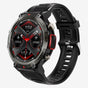 Black-red Outdoor Smartwatch with 1.45-Inch HD Round Screen and Flashlight V888-ELOSUNG28594