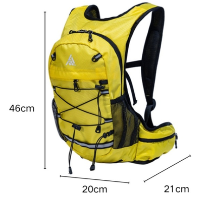 Grey Lightweight Hydration Backpack for Trail Running, Cycling, and Marathons V888-ELOSUNG28636