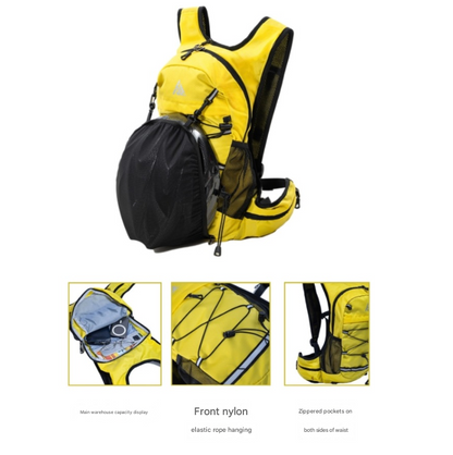 Grey Lightweight Hydration Backpack for Trail Running, Cycling, and Marathons V888-ELOSUNG28636