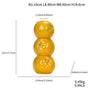 Orange Nordic-Style Minimalist Fruit and Flower Vase - Modern Home Decor V888-ELOSUNG28667