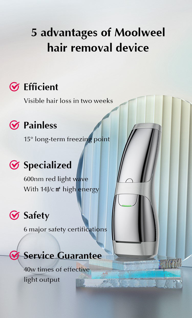 IPL Freezing Point Hair Removal Device with Sapphire Head - 120W V888-ELOSUNG28672