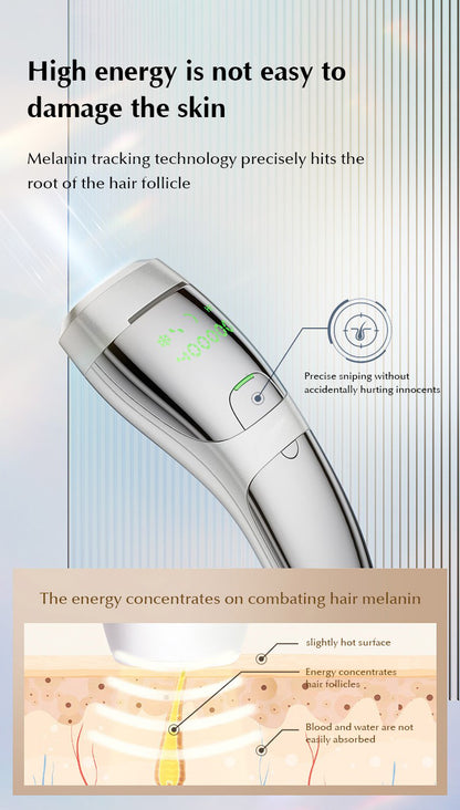 IPL Freezing Point Hair Removal Device with Sapphire Head - 120W V888-ELOSUNG28672