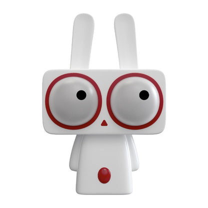 Round Eyes Cute Bobi Rabbit LED Night Light for Kids - USB Rechargeable V888-ELOSUNG28694
