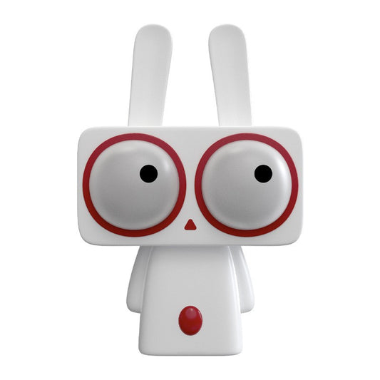 Round Eyes Cute Bobi Rabbit LED Night Light for Kids - USB Rechargeable V888-ELOSUNG28694