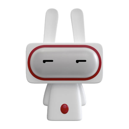 Squinting Cute Bobi Rabbit LED Night Light for Kids - USB Rechargeable V888-ELOSUNG28695