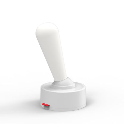 White Vintage Toggle Rechargeable Night Light - Minimalist Bedside Ambiance V888-ELOSUNG28696