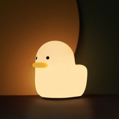 Ducky Silicone Tap-Tap LED Night Light - Rechargeable Sleep Companion V888-ELOSUNG28700