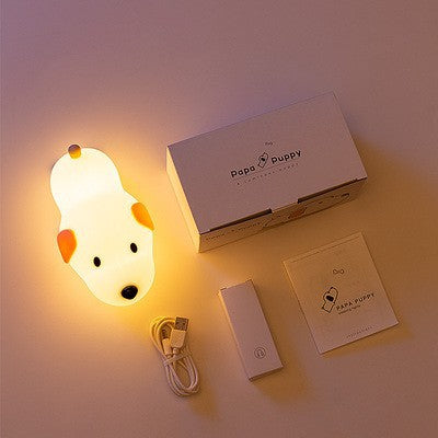 Dopey Dog Children's Silicone Night Light with Tap Control V888-ELOSUNG28705