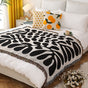 Black-white Vintage American Windline Blanket - Multi-Use Design V888-ELOSUNG28711