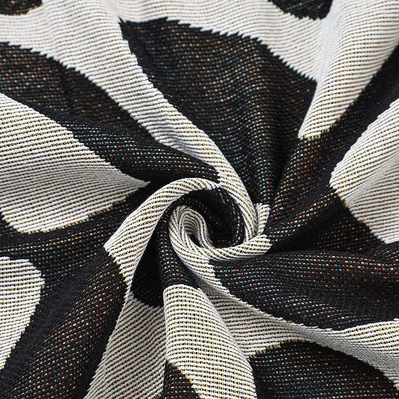 Black-white Vintage American Windline Blanket - Multi-Use Design V888-ELOSUNG28711