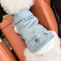 S-Approximately 5kg Classic Denim - Solid Colours Denim Vest Jacket for Dogs and Cats - Spring, Summer, and V888-ELOSUNG28739