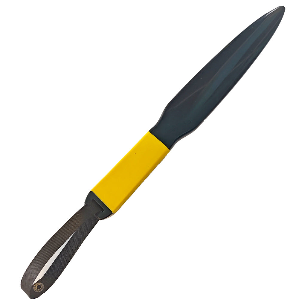 Yellow Handle + Black Lanyard Heavy-Duty Dog Training Pry Stick for Large Breeds, 35 cm V888-ELOSUNG28773
