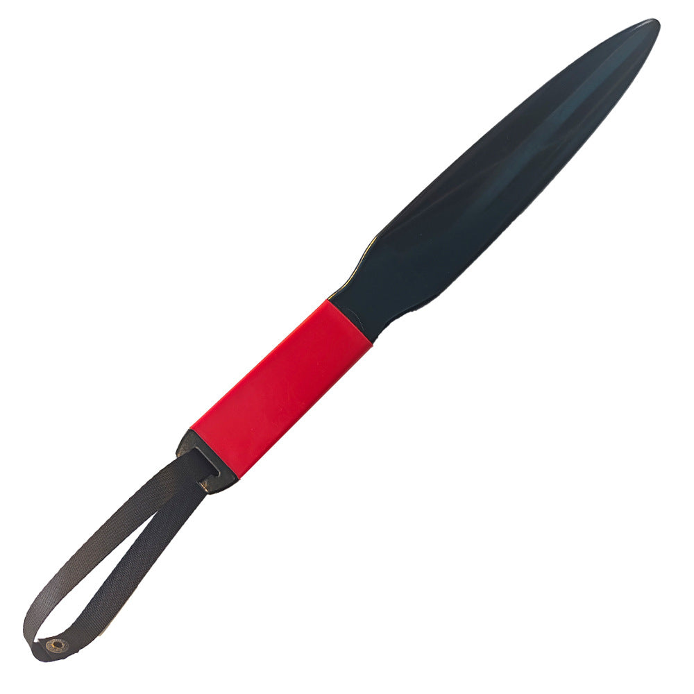 Red Handle + Black Lanyard Heavy-Duty Dog Training Pry Stick for Large Breeds, 35 cm V888-ELOSUNG28775