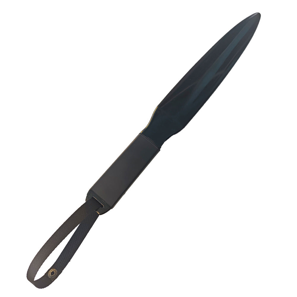 Black Handle + Black Lanyard Heavy-Duty Dog Training Pry Stick for Large Breeds, 35 cm V888-ELOSUNG28776