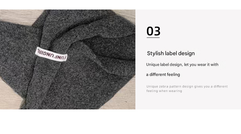 2-Piece Red Elegant Wool Blend Triangle Scarf - Luxurious Knit Shawl for Women (39 x 110cm) V888-ELOSUNG28788