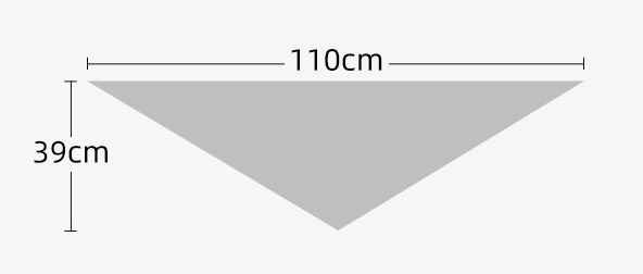 2-Piece Red Elegant Wool Blend Triangle Scarf - Luxurious Knit Shawl for Women (39 x 110cm) V888-ELOSUNG28788