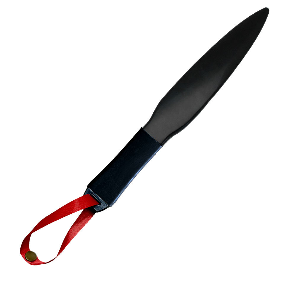 Black Handle + Red Lanyard Heavy-Duty Dog Training Pry Stick for Large Breeds, 35 cm V888-ELOSUNG28819