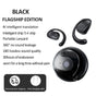 Black T2 AI Smart Translation Earbuds - Open-Ear OWS Bluetooth 5.4 Headphones with Simultaneous V888-ELOSUNG28833