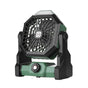Black-green Portable USB Camping Fan with 7800mAh Battery and 3-Mode LED Lighting V888-ELOSUNG28859