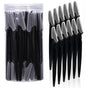 40-Piece Eyebrow Razor & Dermaplaning Tool Set(Black) V888-ELOSUNG29031