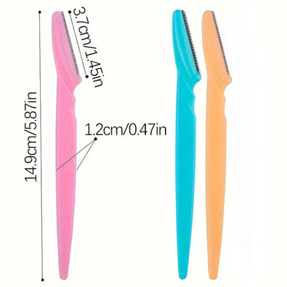 40-Piece Eyebrow Razor & Dermaplaning Tool Set(Black) V888-ELOSUNG29031
