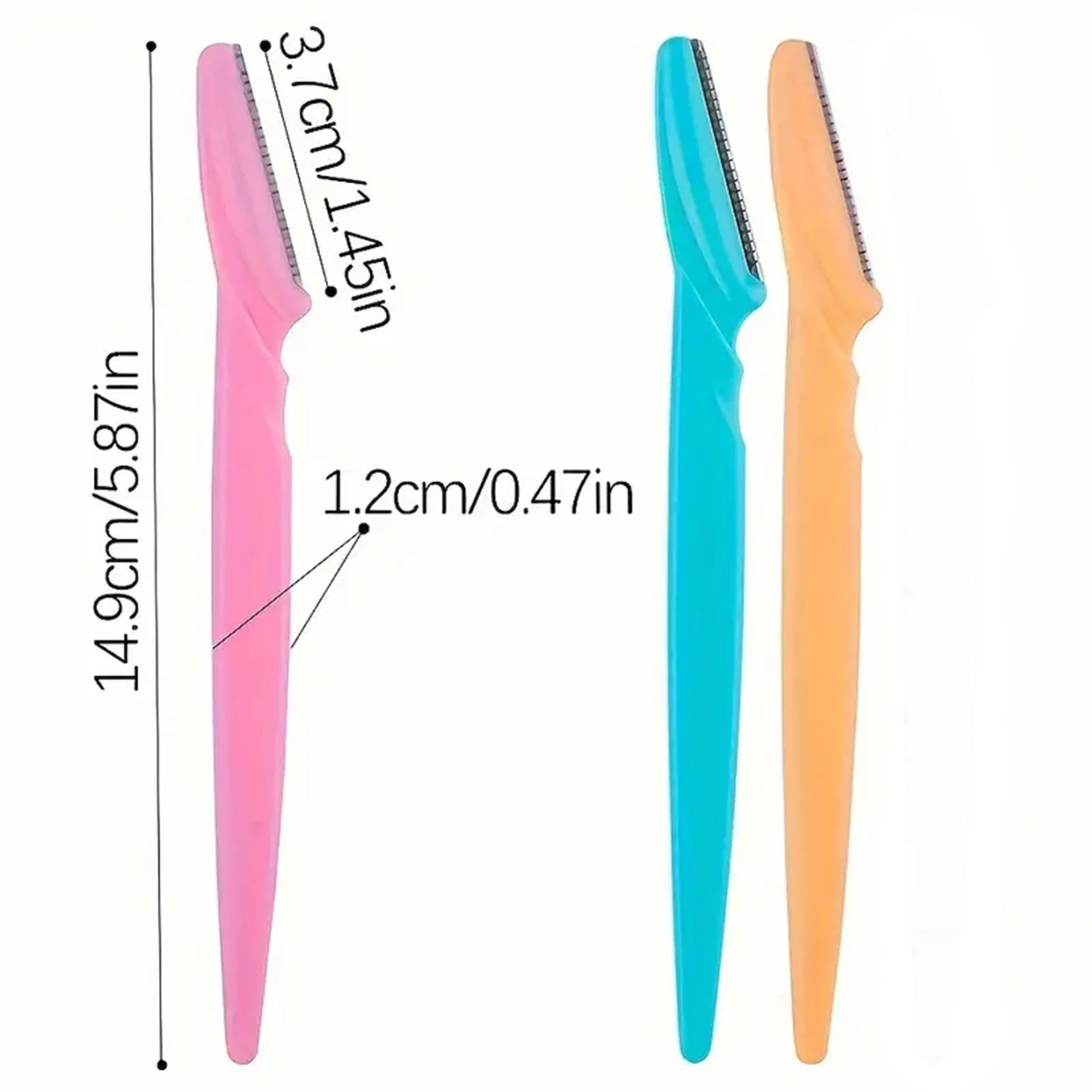 40-Piece Eyebrow Razor & Dermaplaning Tool Set(Pink) V888-ELOSUNG29032