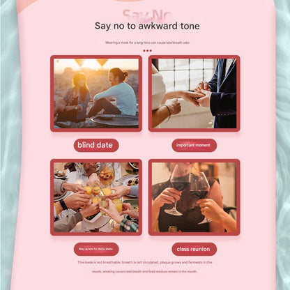 4-in-1 Disposable Travel Toothbrush with Flavor Burst Bead(Romantic cherry flavor) V888-ELOSUNG29052