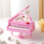 Classical Grand Piano Music Box with Dancing Ballerina(Dancing girl version - pink) V888-ELOSUNG29057