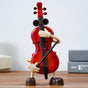 Dancing Musical Instrument Figurines - Wind-Up Guitar & Cello Toys with Moving Parts(Violin) V888-ELOSUNG29063