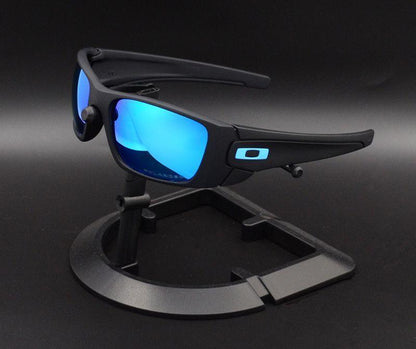 Sport Polarized Sunglasses with UV400 Protection - Multi-Layer Lens Technology(Black frame ice blue film) V888-ELOSUNG29089