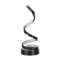 Modern Spiral LED Table Lamp - Dimmable, 3 Light Modes(black) V888-ELOSUNG29110