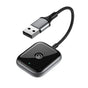 2-in-1 Wireless CarPlay & Android Auto Adapter - Plug & Play Dongle for Cars(Applicable to iPhone-Black) V888-ELOSUNG29128