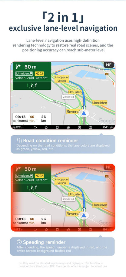 2-in-1 Wireless CarPlay & Android Auto Adapter - Plug & Play Dongle for Cars(Applicable to Android-White) V888-ELOSUNG29131