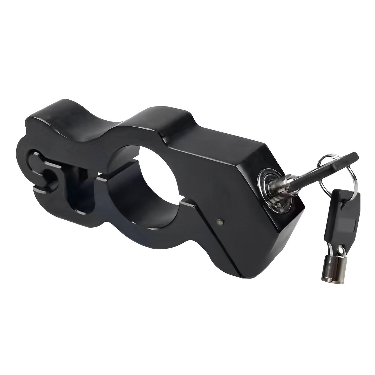 Motorcycle & Scooter Handlebar Grip Lock - Anti-Theft Brake Lever Lock(black) V888-ELOSUNG29132