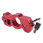 Motorcycle & Scooter Handlebar Grip Lock - Anti-Theft Brake Lever Lock(Red) V888-ELOSUNG29133