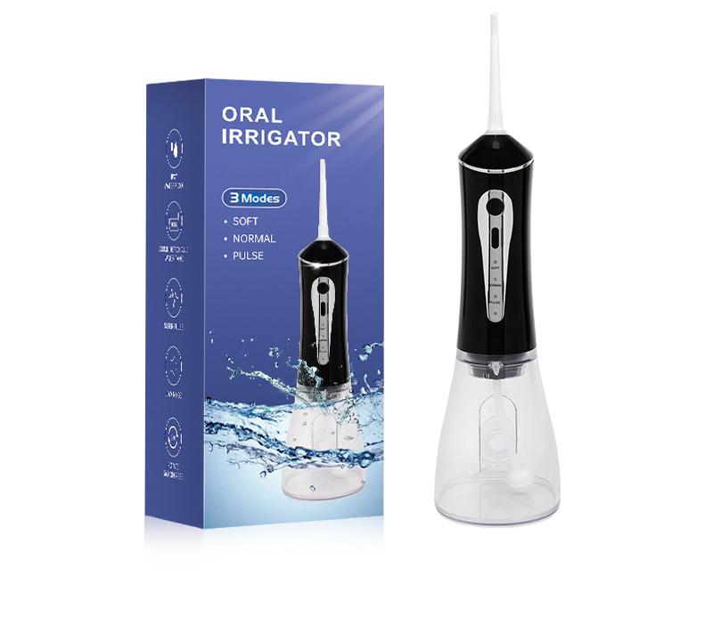 CharmHome Portable Oral Irrigator - 3 Modes, 140 PSI, IPX7 Waterproof(black) V888-ELOSUNG29145