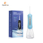 CharmHome Portable Oral Irrigator - 3 Modes, 140 PSI, IPX7 Waterproof(Blue) V888-ELOSUNG29148