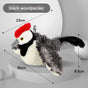 Interactive Flapping Wing Bird Toy for Cats & Dogs,Motion Activated with Sound(Black Woodpecker) V888-ELOSUNG29179