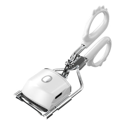 Heated Eyelash Curler with 2 Temperature Controls, Long-Lasting Curl(white) V888-ELOSUNG29182