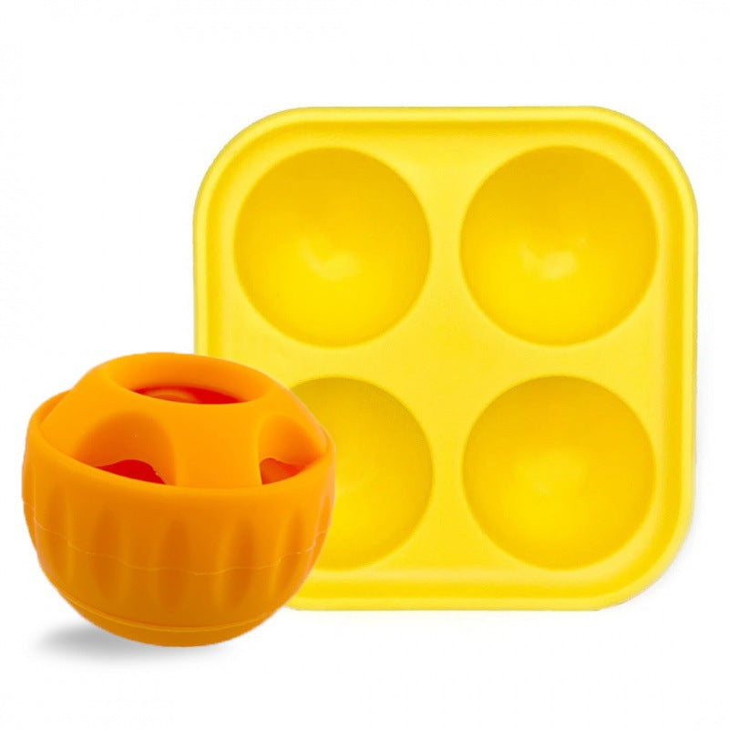 Interactive Dog Treat Dispensing Ball & Silicone Treat Mold Set - Durable, Dishwasher Safe(orange) V888-ELOSUNG29186