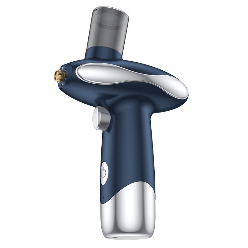 Portable Nano Facial Steamer & Oxygen Sprayer with Red/Blue Light Therapy(blue) V888-ELOSUNG29206