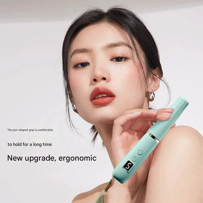 Portable Electric Nail Drill Machine Kit - 18000 RPM, 5-Speed, USB-C Rechargeable with LED Display(purple) V888-ELOSUNG29213