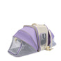 Expandable Pet Carrier Backpack for Cats & Small Dogs - Breathable Mesh, Multiple Entrances(Purple) V888-ELOSUNG29219
