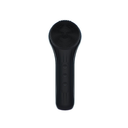 Silicone Facial Cleansing Brush - 6-Speed Vibration, Food-Grade Antibacterial Material with Warming V888-ELOSUNG29226